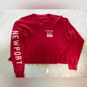 Brandy Melville Newport Beach waffle weave